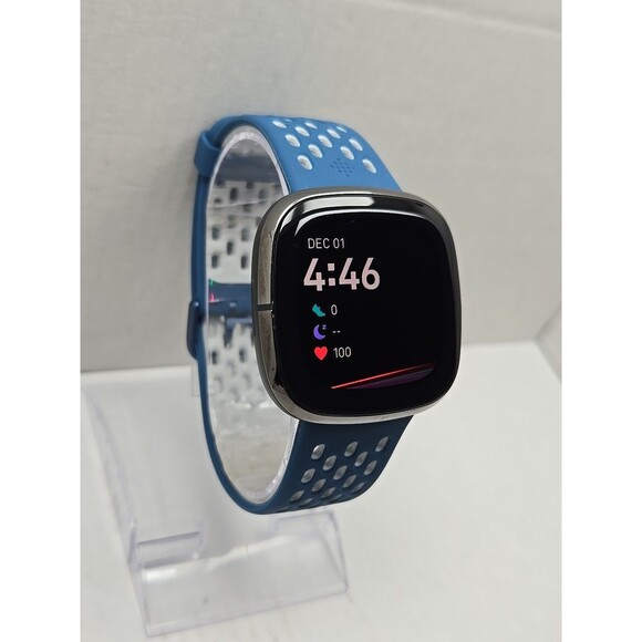 Fitbit Sense FB512 Smartwatch GPS ECG SpO2 Sleep Heart Rate Tracker - Picture 3 of 10